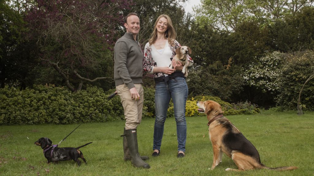 Caroline and I foster, adopt and re-home dogs through the charity One by One. We've five dogs of our own and also support Our Special Friends who are dedicated to human animal companionship.